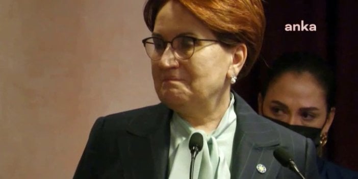 Meral Akşener yoksul vatandaşın isteğini anlatırken hem ağladı hem ağlattı