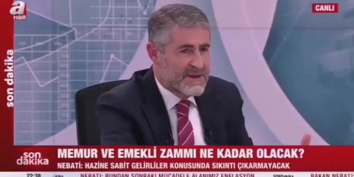 Bakan Nebati faiz kararlarının ne olacağını canlı yayında ağzından kaçırdı sonra toparlamaya çalıştı