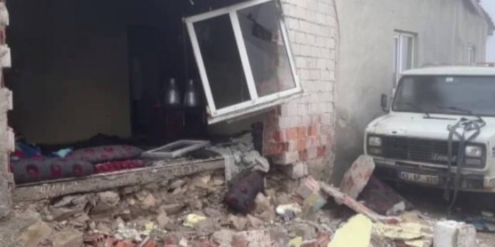Konya'da müstakil evde patlama