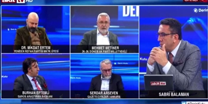 Mehmet Metiner'den canlı yayında kavgayı büyütecek sözler. Aziz Babuşçu'nun 'tetikçi gazeteci' çıkışı AKP'yi karıştırdı