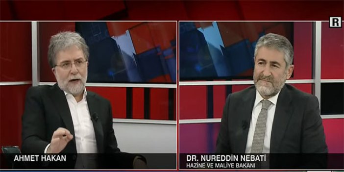 Hazine ve Maliye Bakanı Nureddin Nebati'den canlı yayında erken seçim itirafı