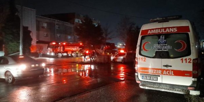 Esenyurt'ta fabrika yangını: 1 kişi yaralandı