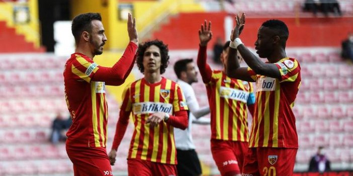 Kayserispor'dan Aksaray Belediyespor'a gol yağmuru