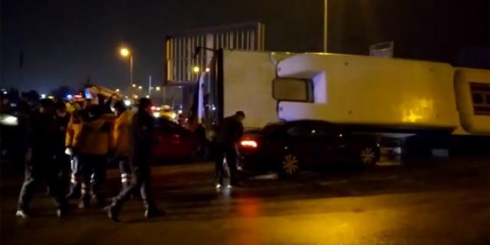 Ankara'da belediye otobüsü devrildi: 16 kişi yaralandı
