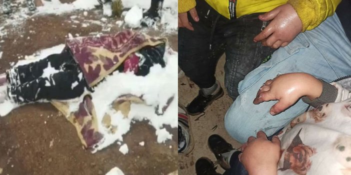 Çocuklarını soğuktan korumaya çalışan anne donarak öldü. Van sınırında yürekleri sızlatan olay