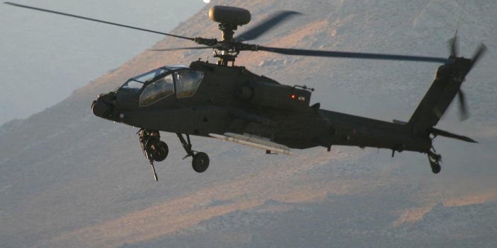 Tunus'ta askeri helikopter düştü
