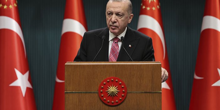 Kabine Toplantısı sonrası Cumhurbaşkanı Erdoğan açıklamalar yaptı