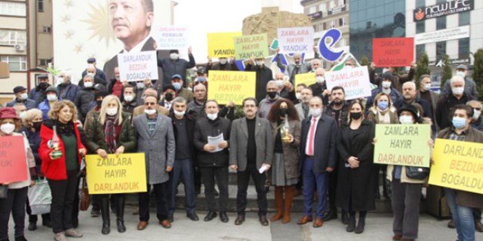Erdoğan'a memleketi Rize'den şok: Yandık, Bezduk, Darlanduk