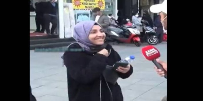 AKP'li genç kadın zamları böyle savundu. Bir gülüşü var bütün dünyaya bedel