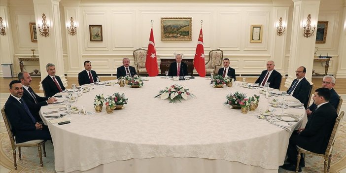 Erdoğan, yasama, yürütme ve yargı organları temsilcileriyle bir araya geldi
