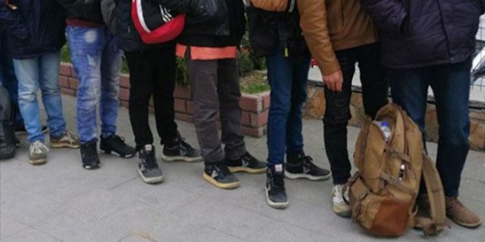 Kırklareli'nde 10 kaçak göçmen yakalandı