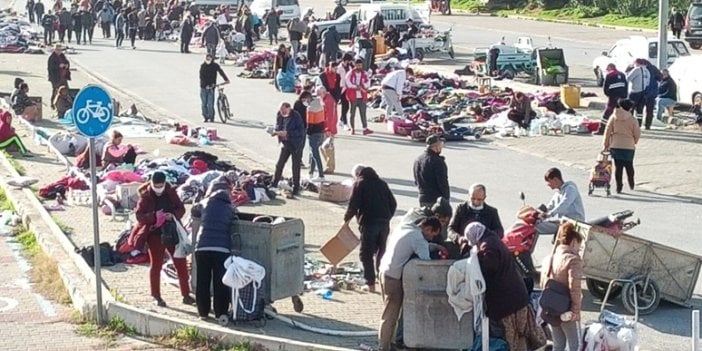 Çöpte ikinci el kavgası! Çaresizliğin fotoğrafı hafızalara kazındı