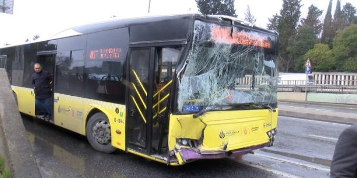 Fatih'te aynı gün ikinci İETT otobüsü kazası; 5 yaralı