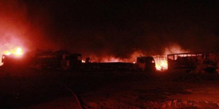 İran'da akaryakıt tankeri patladı: 2 ölü