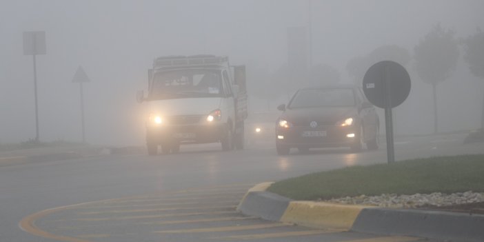 Sakarya'da yoğun sis