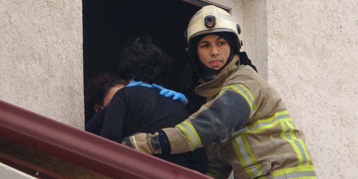 Bursa'da 8.kattan düşen kadının mucizevi kurtuluşu. Zemine çakılmasına saniyeler kala gerçekleşti