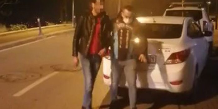 Beşiktaş'ta 'değnekçi' suçüstü yakalandı