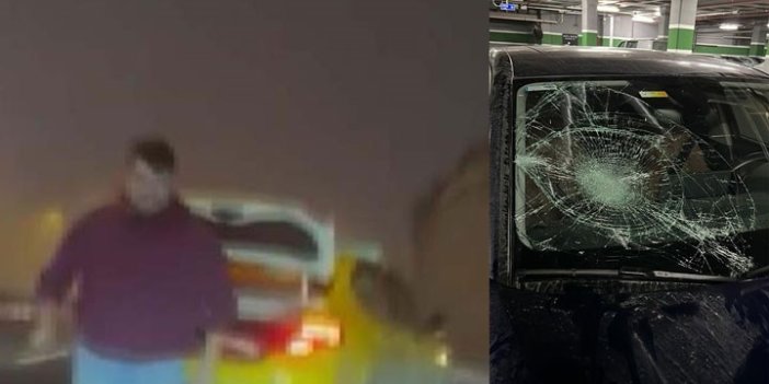 Trafikte tartıştığı kişiye beyzbol sopasıyla saldıran taksici tutuklandı