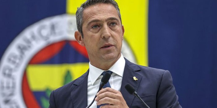 Son dakika... Fenerbahçe Başkanı Ali Koç'tan teknik direktör açıklaması