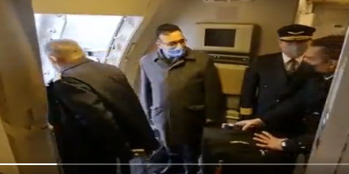 İYİ Partili Kıdık paylaştı. THY Başkanı İlker Aycı, personeli tahliye edilirken şov yapmak için uçağa kamera yerleştirdi