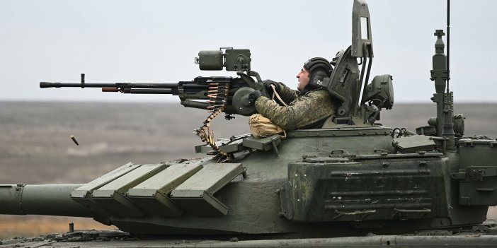 Rusya’dan, Ukrayna sınırı yakınında tanklarla tatbikat