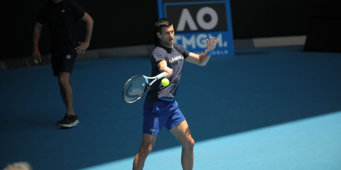 Djokovic Avustralya’da ilk kez korta çıktı