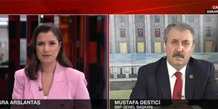 Mustafa Destici'den canlı yayında kuzu savunması. Geliriniz kadar harcayın