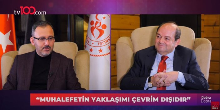 Spor Bakanı Kasapoğlu'ndan TV100'e özel açıklamalar