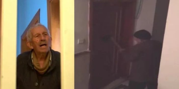 Kiracısının kapısını baltayla kıran 93 yaşındaki ev sahibi: Tekrar saldıracağım dedi, gün verdi