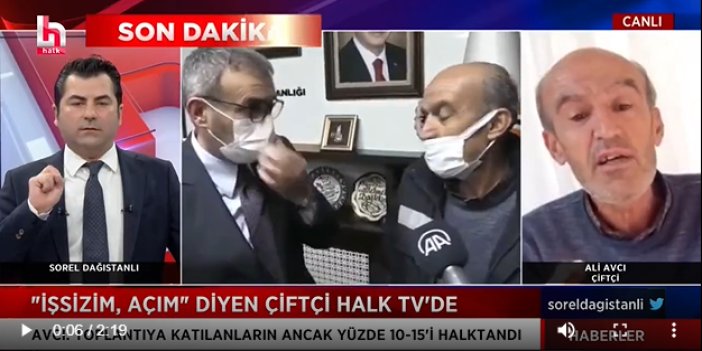 AKP'li Mahir Ünal'a “AKP’liyim işsizim, açım” diyen çiftçi Ali Avcı canlı yayına katıldı! ''İsterlerse beni assınlar'' dedi, neler yaşandığını anlattı