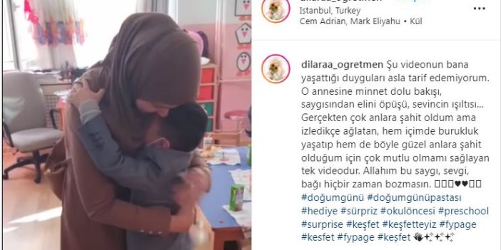 Pastayı gören çocuğun annesine minnetle bakışı Türkiye’yi ağlattı