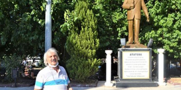 Lozan'ın yıldönümünde Atatürk anıtına çiçek bırakan vatandaşlara para cezası