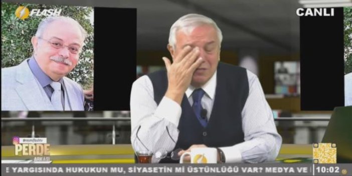 Orhan Uğuroğlu canlı yayında arkadaşının vefat haberini verirken gözyaşlarına boğuldu