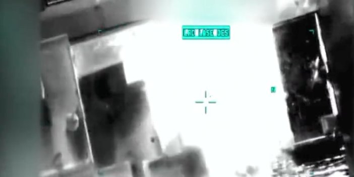 ABD drone saldırısının görüntülerini yayınladı