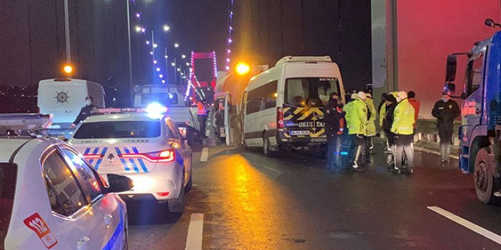 FSM Köprüsü'nde feci kaza: 1 ölü 