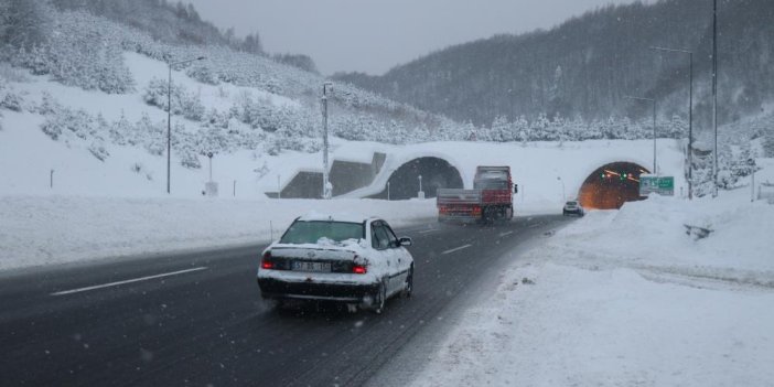 Bolu Dağı geçişi araç trafiğine açıldı