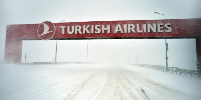 İstanbul Havalimanı'nda giden yollar ulaşıma kapandı