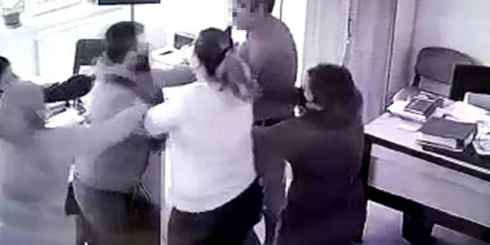 Tekirdağ'da Nüfus Müdürlüğü'nde skandal olay. Önce kadın memura hakaret etti, sonra ayırmaya gelen memura kafa attı