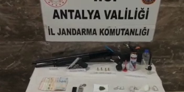 Alanya’da uyuşturucu operasyonu