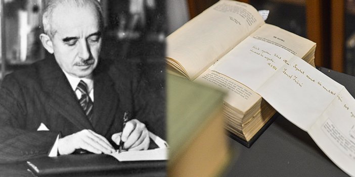 İsmet İnönü yazdığı not 86 yıl sonra ortaya çıktı! Yıllarca kitap sayfasının arasında kalmış…