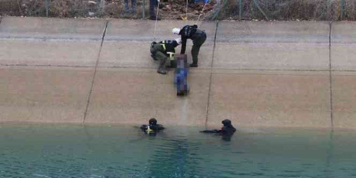 Güvenlik görevlilerinden kaçarken, kanala düşerek boğuldu