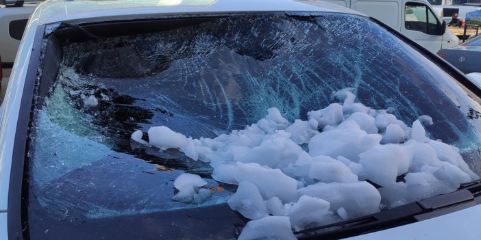 10 günlük lüks otomobil tuzla buz oldu