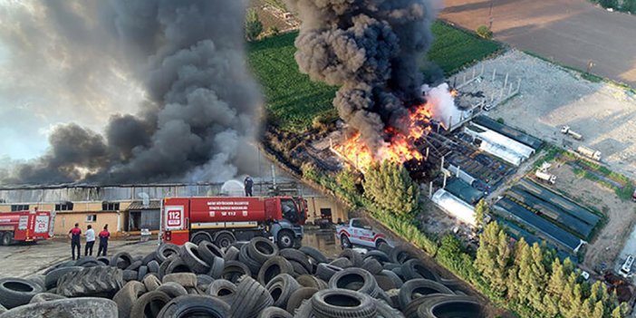 Fabrikalarda yangın sonrası 'zehir' tehlikesi