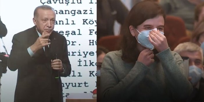 Erdoğan, genç öğretmenin atandığı ili duyunca espriyi patlattı: Ooo tam da mevsimi