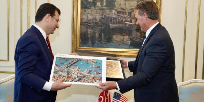 ABD'nin Ankara Büyükelçisinden İmamoğlu'na ziyaret