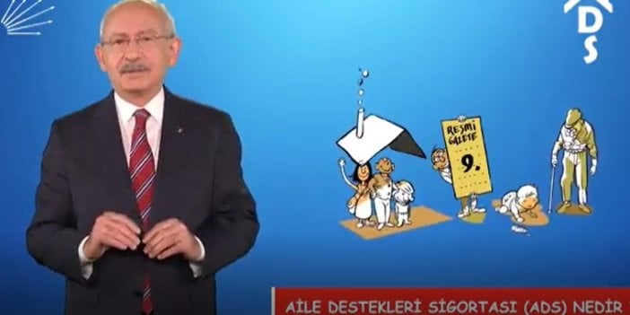 Aile Destekleri Sigortası madde madde anlattı! CHP lideri Kılıçdaroğlu kamera karşısına geçti