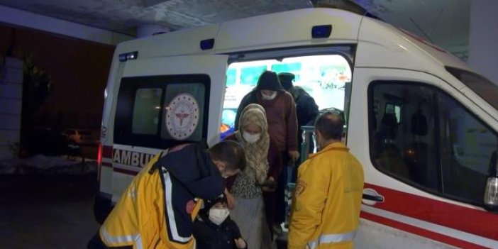 Kırıkkale'de soba zehirlenmesi: 9 kişi hastaneye kaldırıldı