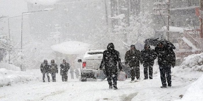 Meteoroloji'den 14 Şubat uyarısı: Küçük Sibirya olabilir