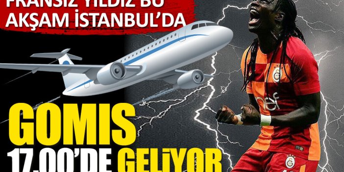 Gomis'in uçağı havalandı. İstanbula'a geliyor