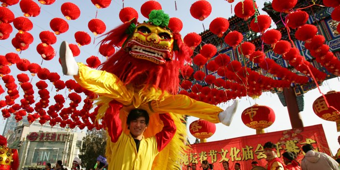 Çin Kaplan Yılı'na girdi